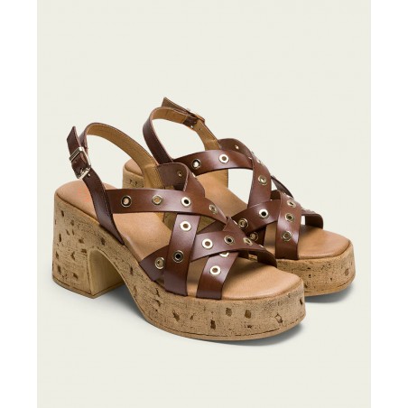 Brown High-Heel Shoe Porronet Zoe 3179 0018