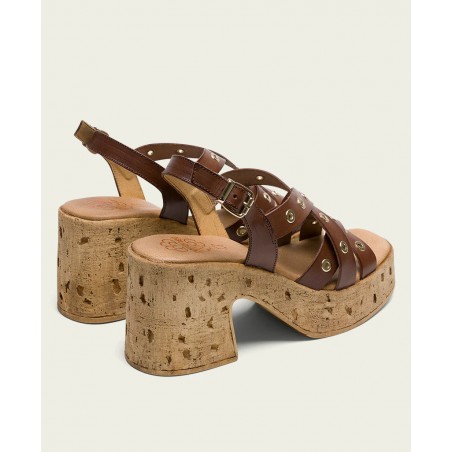 Brown High-Heel Shoe Porronet Zoe 3179 0018