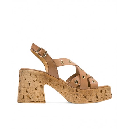 Cork Sole Heel Porronet Zoe 3179 010