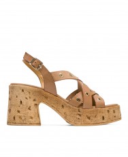 Cork Sole Heel Porronet Zoe 3179 010 Cork Sole Heel Porronet Zoe 3179 010