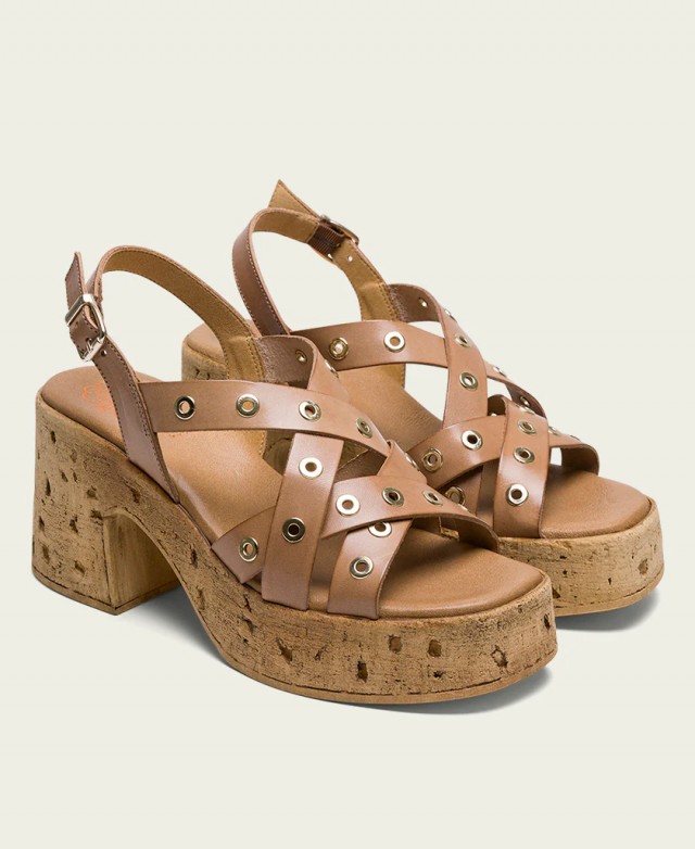 Cork Sole Heel Porronet Zoe 3179 010 Cork Sole Heel Porronet Zoe 3179 010