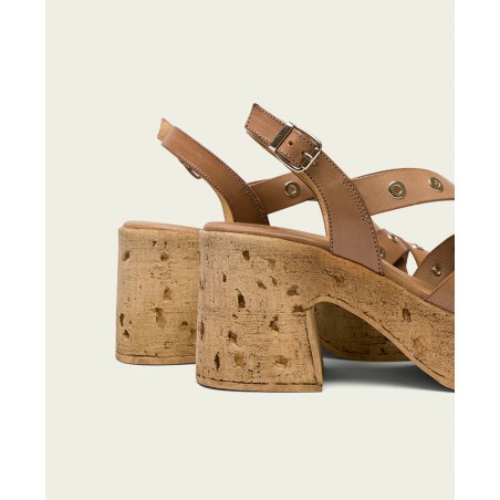 Cork Sole Heel Porronet Zoe 3179 010