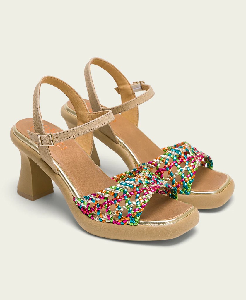 Multi-Colored High Heels Porronet Aurora 3185 022
