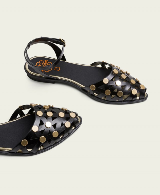 Porronet Rita 7091-001 spiked sandals
