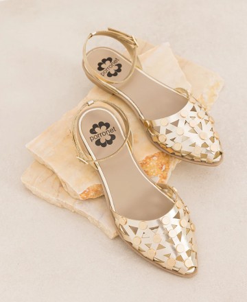 Porronet Rita semi-open sandals 7091-091