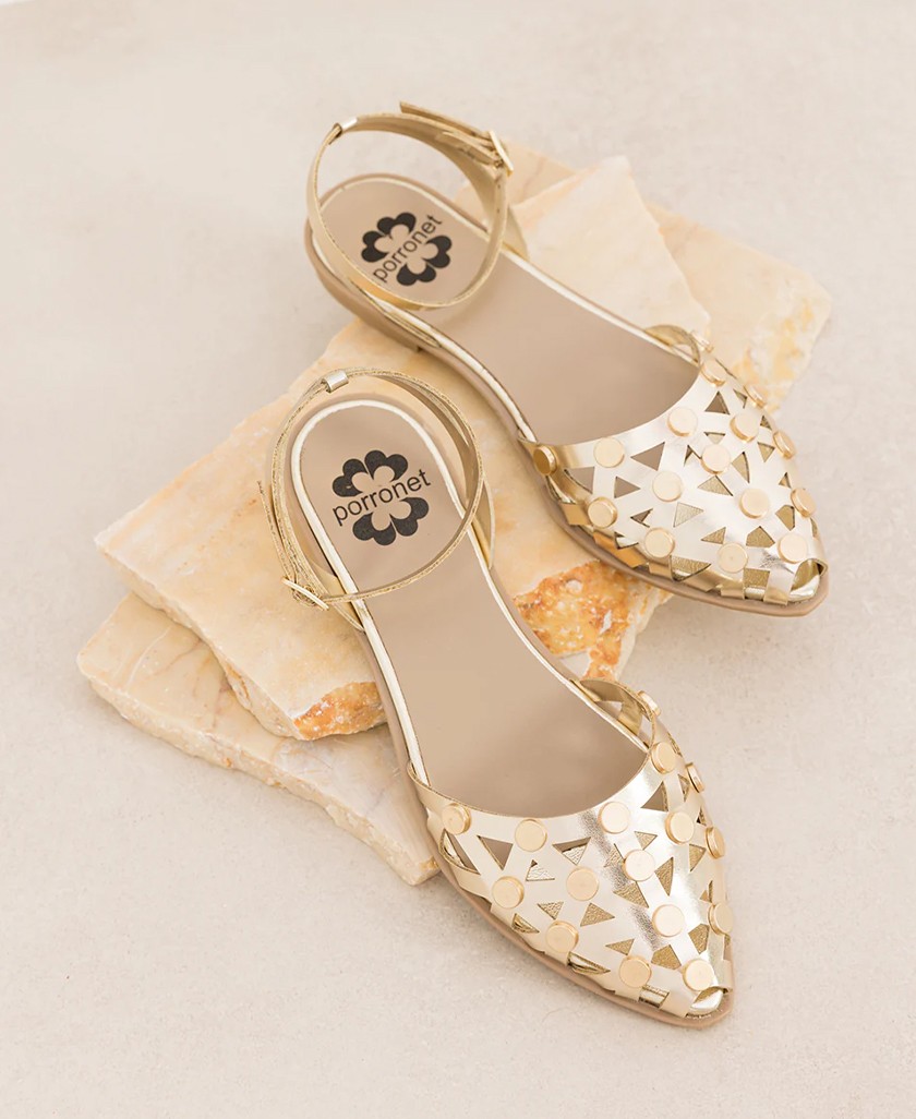 Porronet Rita semi-open sandals 7091-091