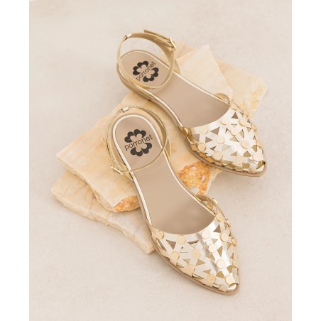 Porronet Rita semi-open sandals 7091-091