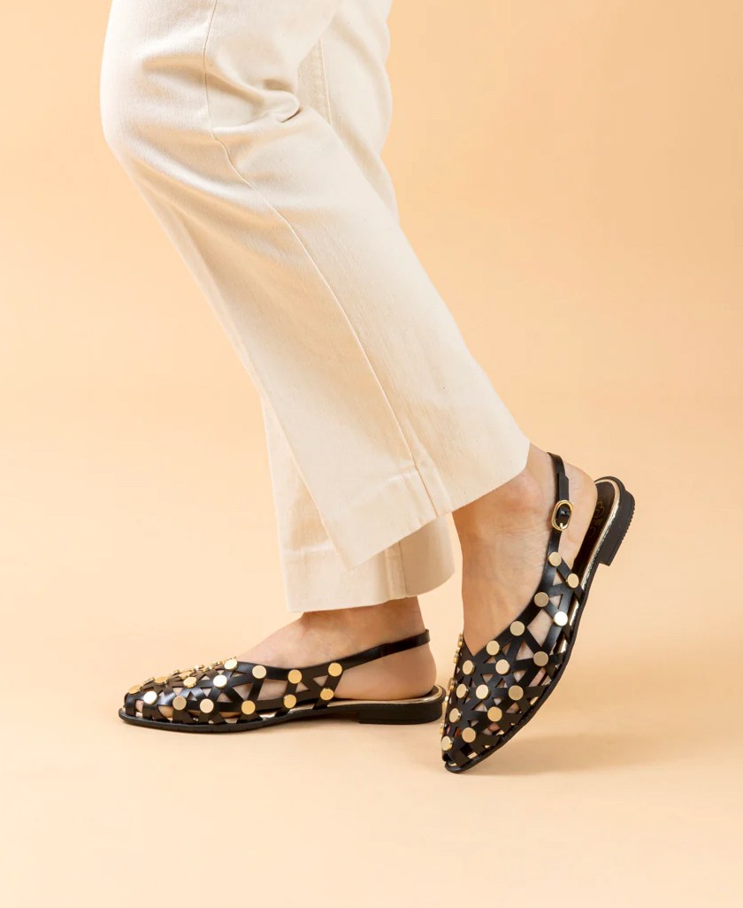 Ballerinas with studs Porronet Rania 7093-001