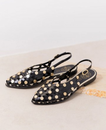 Ballerinas with studs Porronet Rania 7093-001