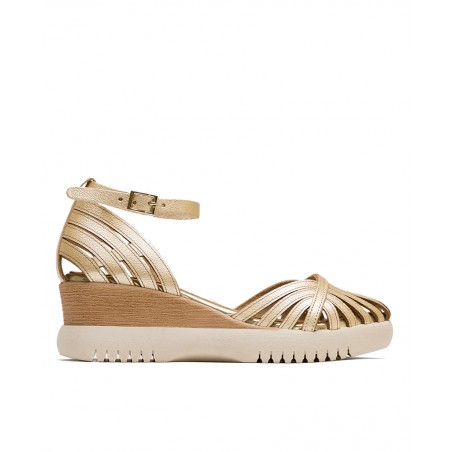 Porronet Belinda 3157 091 Gold Wedges