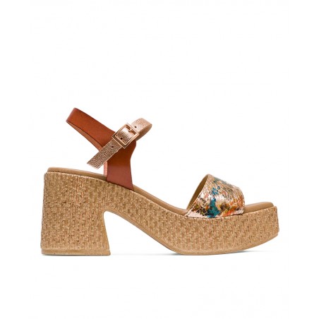 Sandalias para mujer en color rosa Caracteristicas tacon 1 cm zapato de estilo casual suela de goma termoplastica exterior text