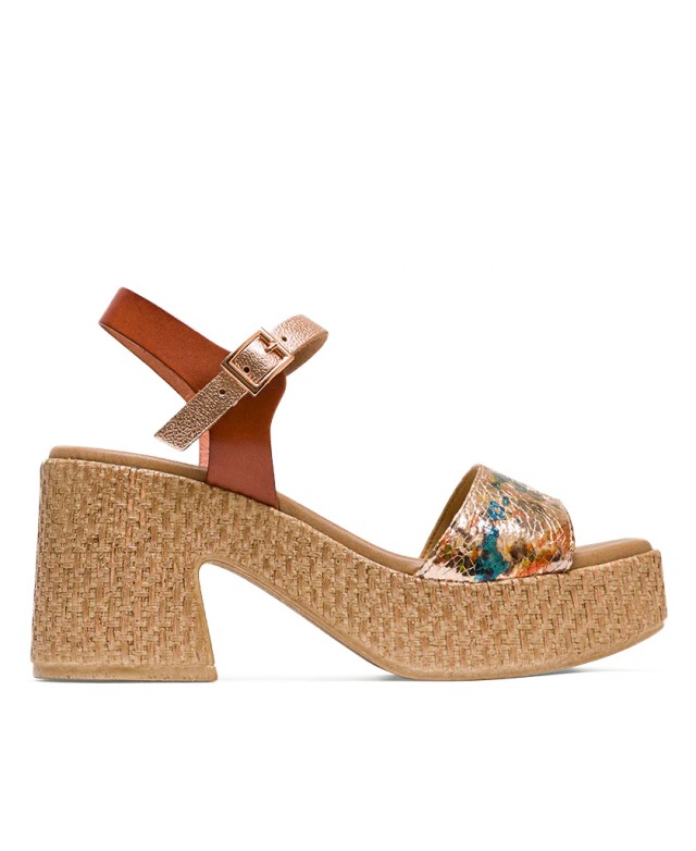 Sandalias para mujer en color rosa Caracteristicas tacon 1 cm zapato de estilo casual suela de goma termoplastica exterior text