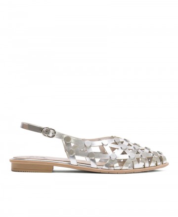 Silver Ballerinas Porronet Rania 7093 033