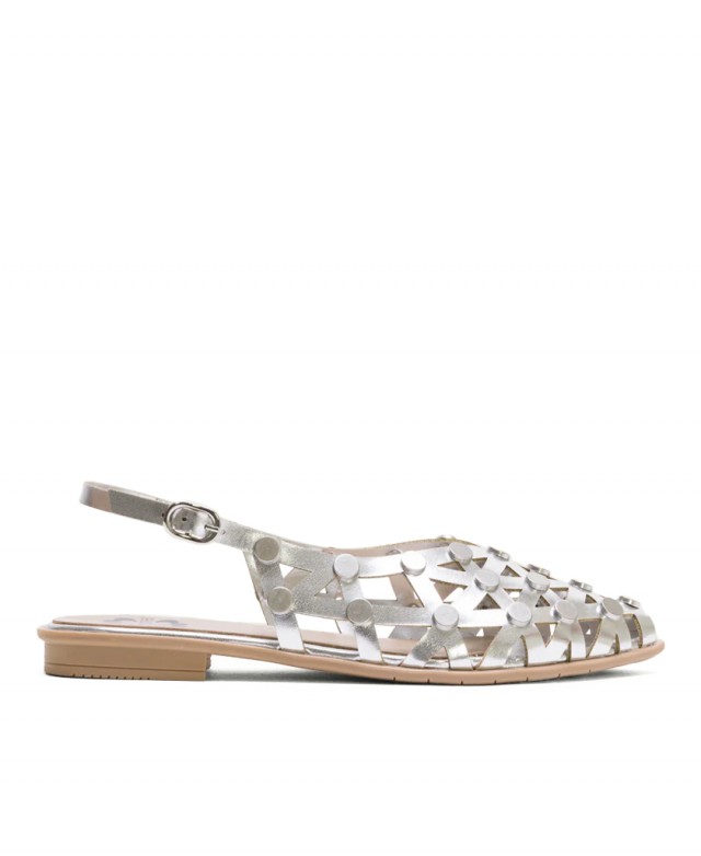 Silver Ballerinas Porronet Rania 7093 033 Silver Ballerinas Porronet Rania 7093 033