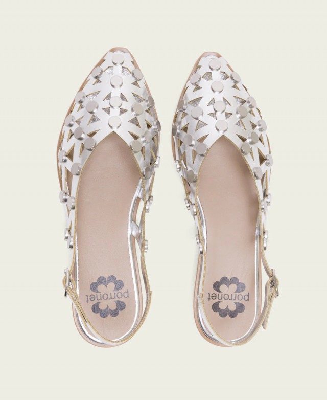 Bailarinas color plata Porronet Rania 7093 033 Bailarinas color plata Porronet Rania 7093 033