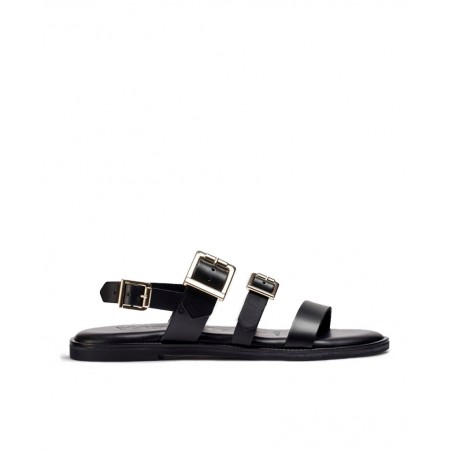 Sandalias planas de piel Wonders Zorion AB1340