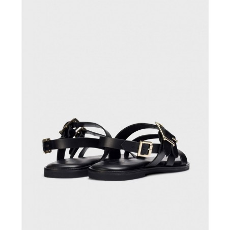 Sandalias planas de piel Wonders Zorion AB1340