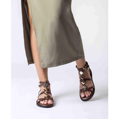 Roman sandals with detail Wonders Eos AB1401