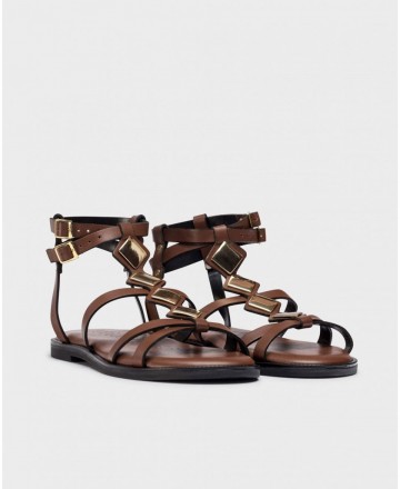 Roman sandals with detail Wonders Eos AB1401