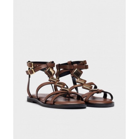 Roman sandals with detail Wonders Eos AB1401