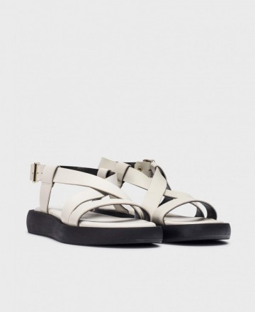 White sandals Wonders Austra AB1402