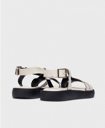 White sandals Wonders Austra AB1402