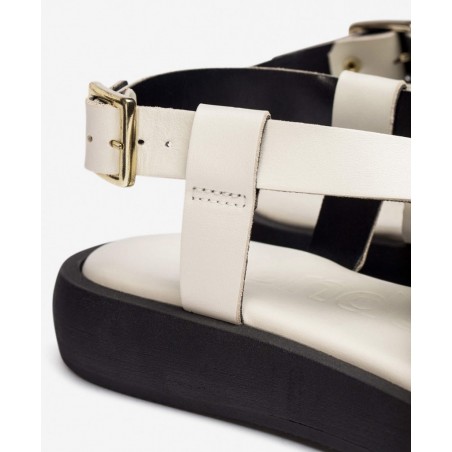 White sandals Wonders Austra AB1402