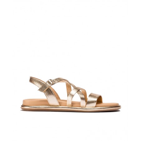 Wonders Izora AT3402 golden sandals for woman