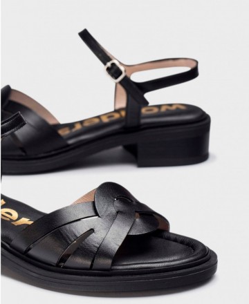 Sandalias de tacón bajo Wonders Giovanna B9601