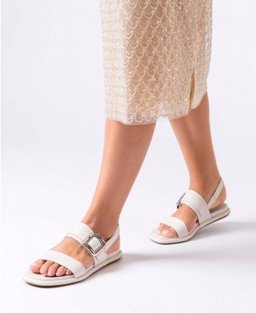 Sandalias blancas Wonders Hera BT8903