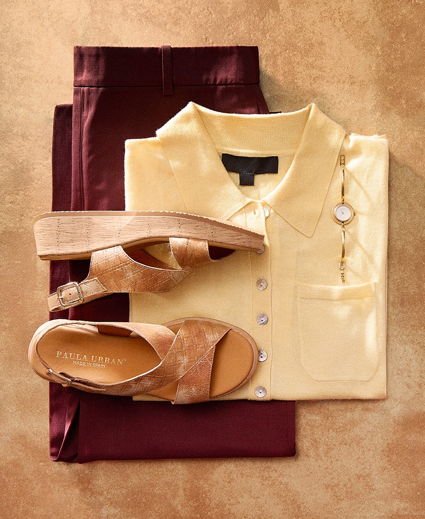 Paula Urban 33-787 women's cross strap sandal