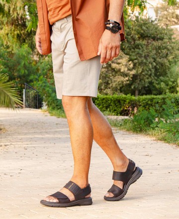Panama Jack Rusell C2 mens velcro sandals