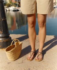 Sandalias con abalorios Porronet Estela 3112