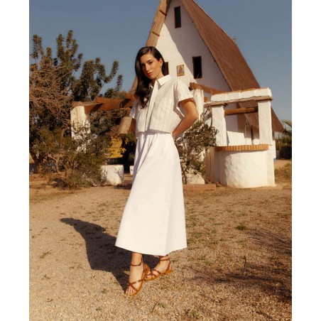 Brown leather sandal Porronet Marta 3131 008
