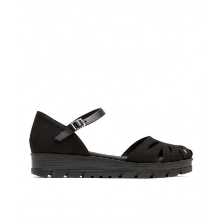 Sandalias negras de piel Porronet Tamara 3140 001