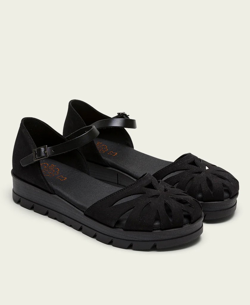 Brown leather sandal Porronet Marta 3131 008