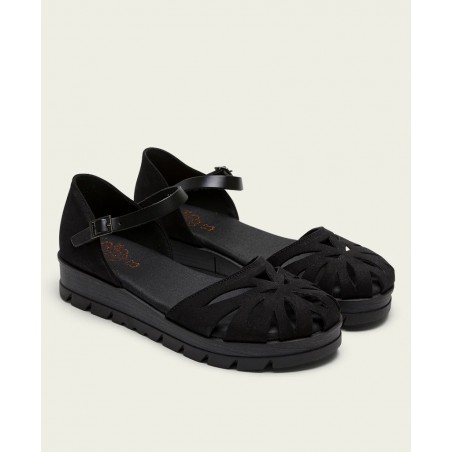 Brown leather sandal Porronet Marta 3131 008