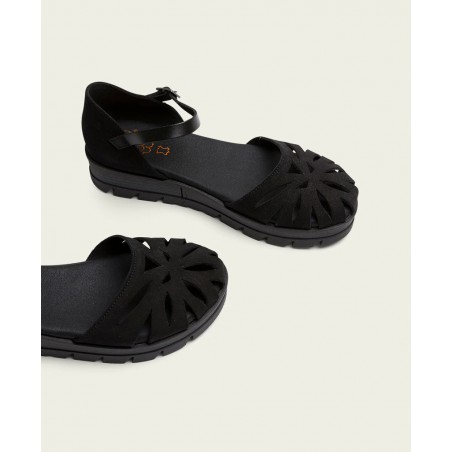 Brown leather sandal Porronet Marta 3131 008