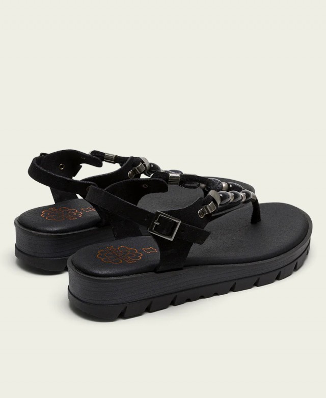 Beaded Wedges Porronet Telma 3144 001 Beaded Wedges Porronet Telma 3144 001