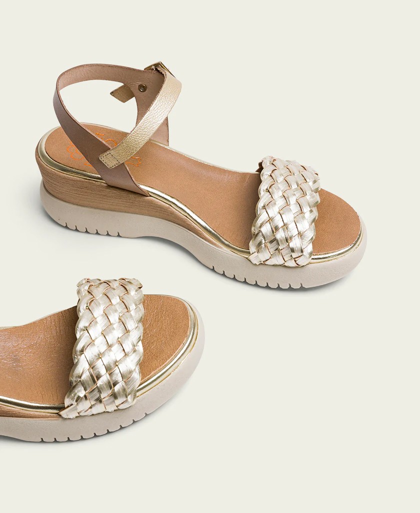 Zapatos metalizados Porronet Berenice 3158 178