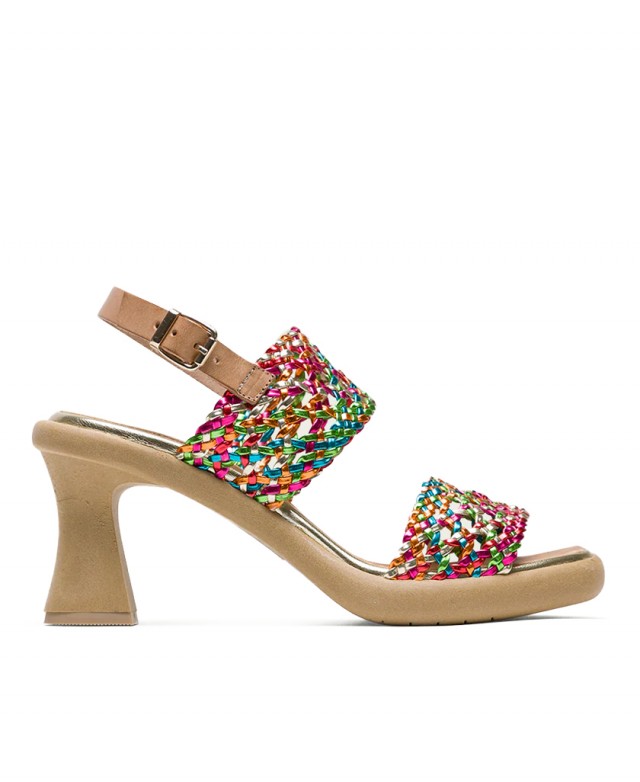 Porronet Alicia braided leather sandals 3186-022