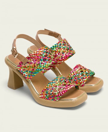 Porronet Alicia braided leather sandals 3186-022
