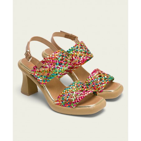 Sandalias piel trenzada Porronet Alicia 3186-022