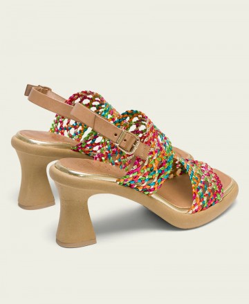 Porronet Alicia braided leather sandals 3186-022