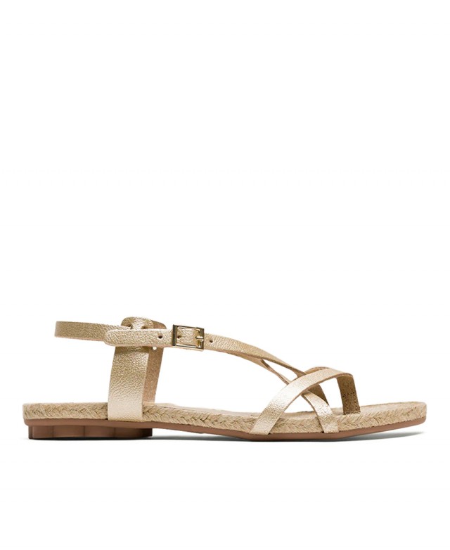 Sandalia plana yute Porronet Carla W205-091
