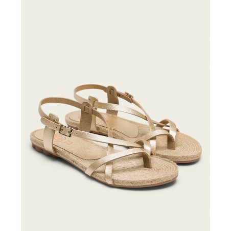 Porronet Carla W205-091 flat jute sandal