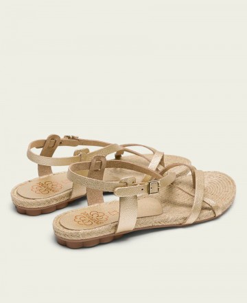 Sandalia plana yute Porronet Carla W205-091