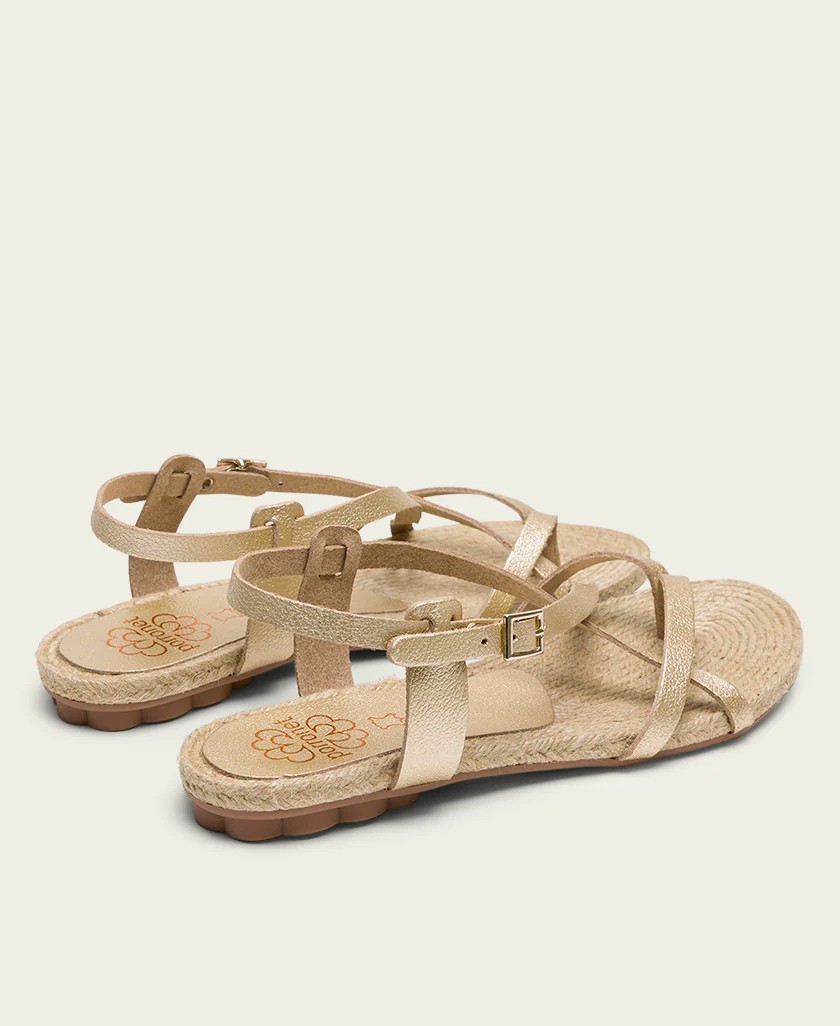 Porronet Carla W205-091 flat jute sandal