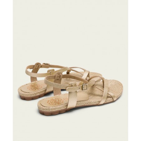 Sandalia plana yute Porronet Carla W205-091