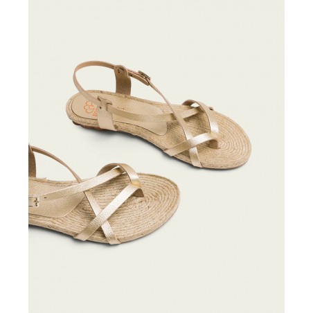 Sandalia plana yute Porronet Carla W205-091